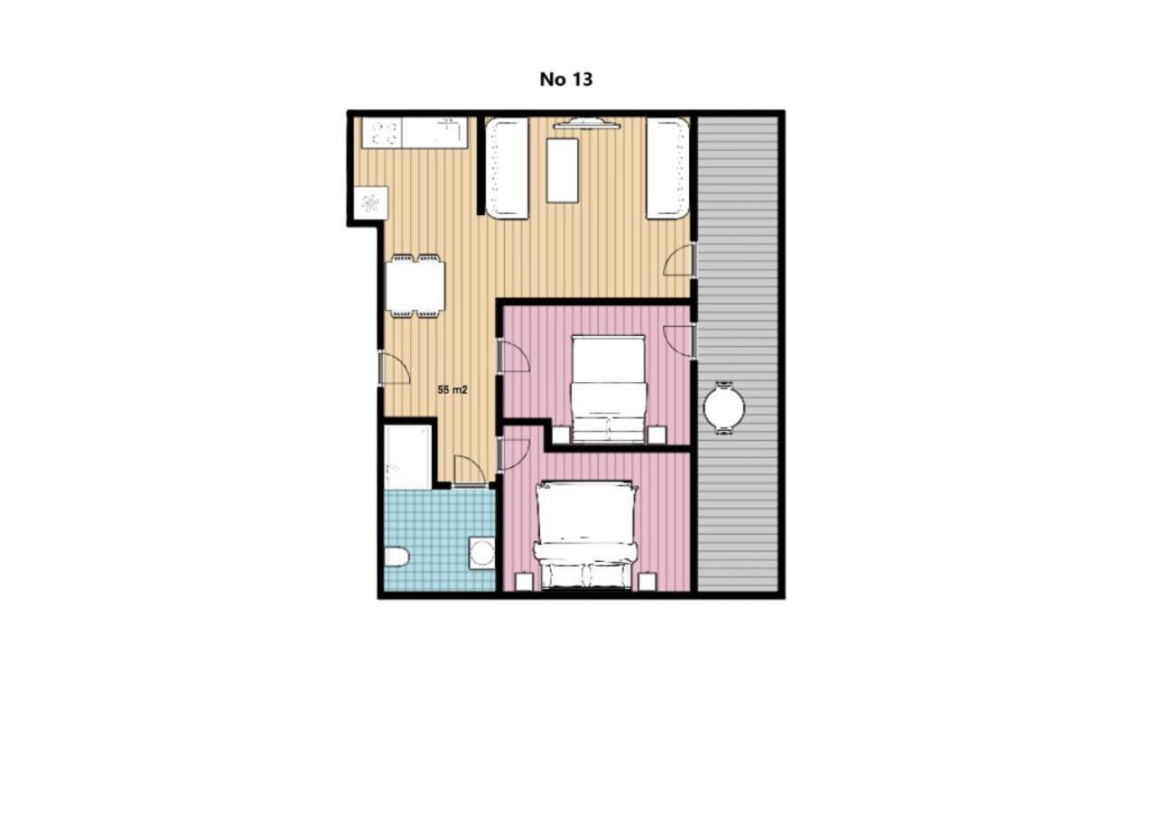 Ferienhaus Frei 4 Compact Хинтерцартен Экстерьер фото